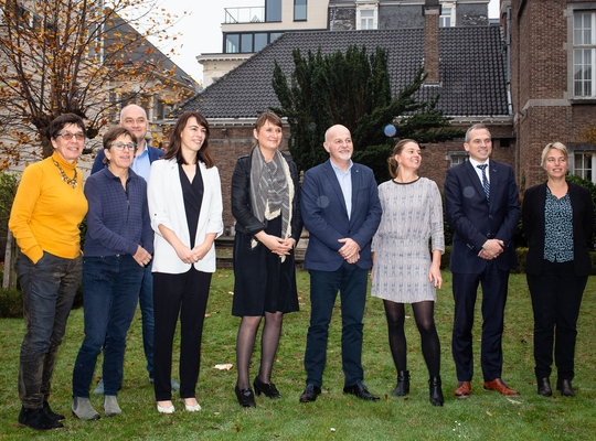 Foto gedeputeerden en provincieraadsvoorzitter Foto gedeputeerden en provincieraadsvoorzitter