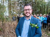 Gedeputeerde Coppens bij de officiële opening Semelaardpad Gedeputeerde Coppens bij de officiële opening Semelaardpad